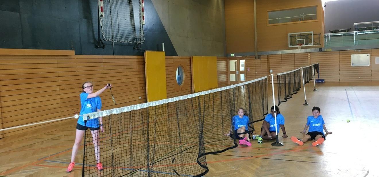 Badminton Minimes vun der LASEL